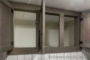 2026 Forest River Cherokee Alpha Wolf 25RB-L Couples Travel Trailer Interior Image