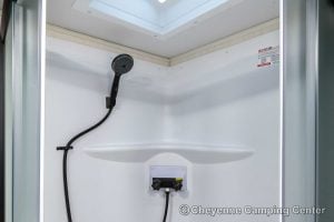 2026 Forest River Cherokee Alpha Wolf 25RB-L Couples Travel Trailer Interior Image