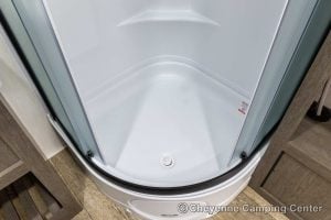 2026 Forest River Cherokee Alpha Wolf 25RB-L Couples Travel Trailer Interior Image