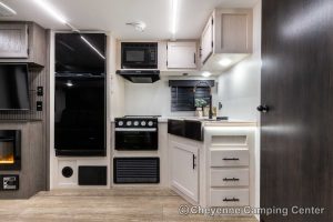 2026 Forest River Cherokee Alpha Wolf 25RB-L Couples Travel Trailer Interior Image