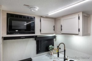 2026 Forest River Cherokee Alpha Wolf 25RB-L Couples Travel Trailer Interior Image