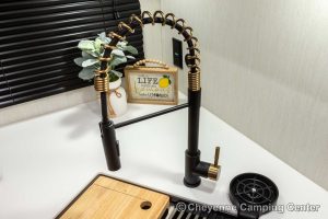 2026 Forest River Cherokee Alpha Wolf 25RB-L Couples Travel Trailer Interior Image