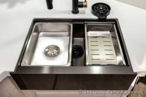 2026 Forest River Cherokee Alpha Wolf 25RB-L Couples Travel Trailer Interior Image