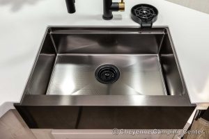 2026 Forest River Cherokee Alpha Wolf 25RB-L Couples Travel Trailer Interior Image