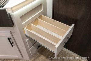 2026 Forest River Cherokee Alpha Wolf 25RB-L Couples Travel Trailer Interior Image