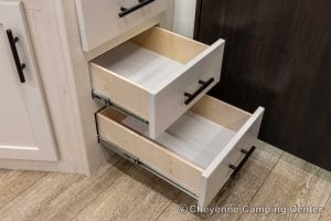 2026 Forest River Cherokee Alpha Wolf 25RB-L Couples Travel Trailer Interior Image