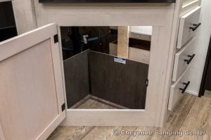 2026 Forest River Cherokee Alpha Wolf 25RB-L Couples Travel Trailer Interior Image