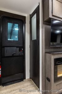 2026 Forest River Cherokee Alpha Wolf 25RB-L Couples Travel Trailer Interior Image