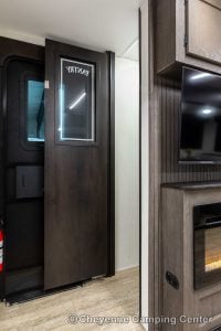 2026 Forest River Cherokee Alpha Wolf 25RB-L Couples Travel Trailer Interior Image