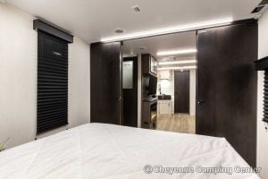 2026 Forest River Cherokee Alpha Wolf 25RB-L Couples Travel Trailer Interior Image