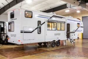 2026 Forest River Cherokee Arctic Wolf 331BH Bunkhouse Fifth Wheel Exterior Image
