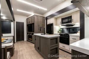 2026 Forest River Cherokee Arctic Wolf 331BH Bunkhouse Fifth Wheel Interior Image