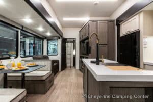 2026 Forest River Cherokee Arctic Wolf 331BH Bunkhouse Fifth Wheel Interior Image
