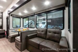 2026 Forest River Cherokee Arctic Wolf 331BH Bunkhouse Fifth Wheel Interior Image