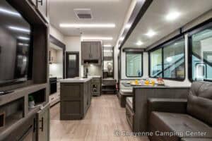 2026 Forest River Cherokee Arctic Wolf 331BH Bunkhouse Fifth Wheel Interior Image
