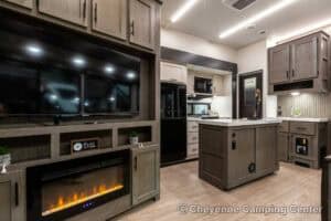 2026 Forest River Cherokee Arctic Wolf 331BH Bunkhouse Fifth Wheel Interior Image