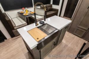 2026 Forest River Cherokee Arctic Wolf 331BH Bunkhouse Fifth Wheel Interior Image