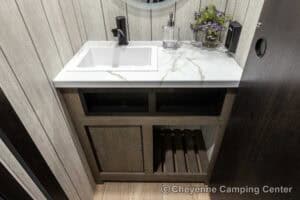 2026 Forest River Cherokee Arctic Wolf 331BH Bunkhouse Fifth Wheel Interior Image