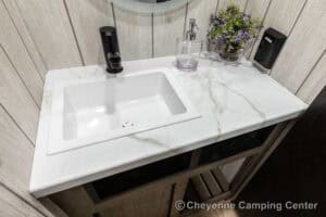 2026 Forest River Cherokee Arctic Wolf 331BH Bunkhouse Fifth Wheel Interior Image