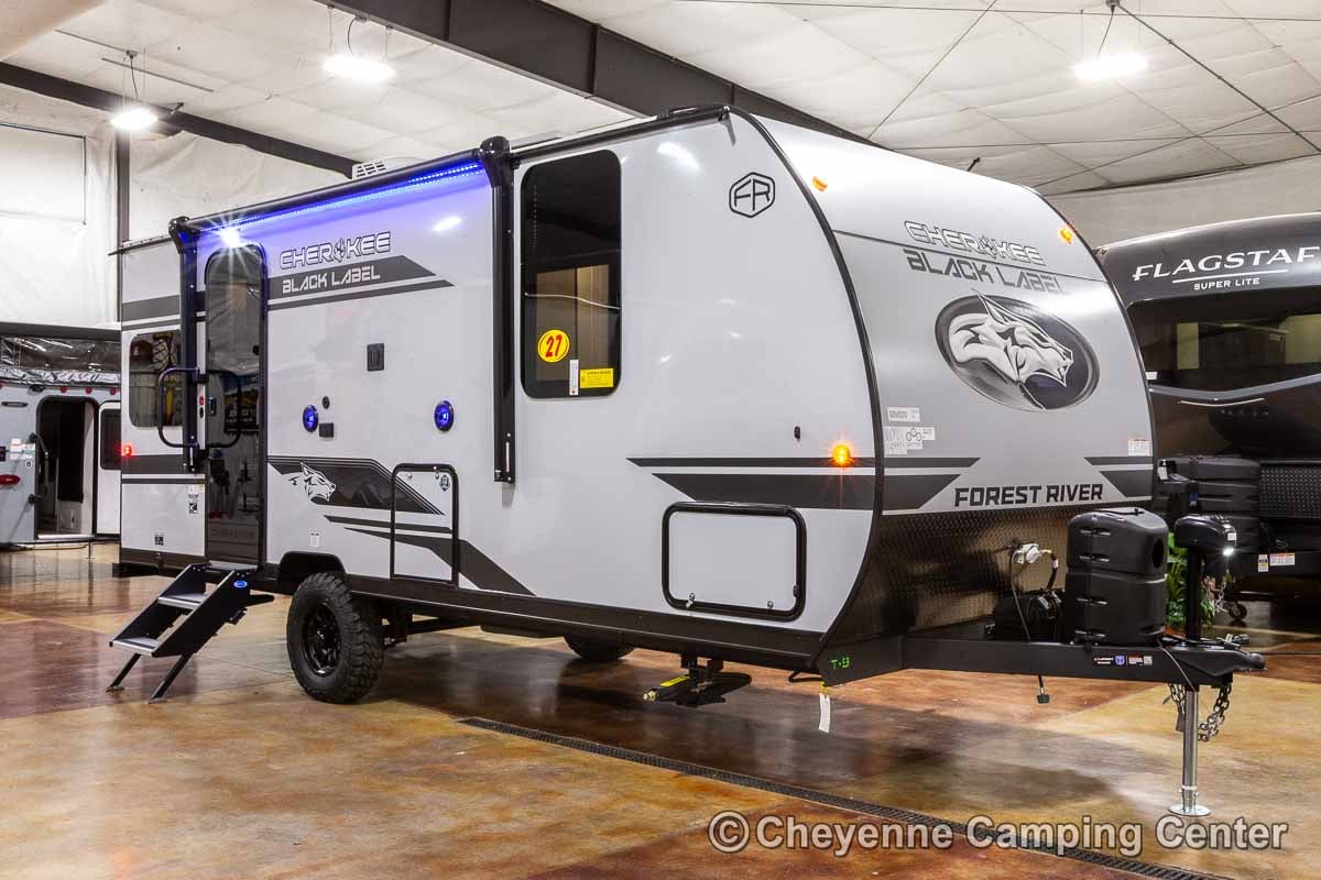 2027 Forest River Cherokee Wolf Pup Black Label 16CMBL Small Camper Enterior Image