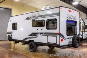 2027 Forest River Cherokee Wolf Pup Black Label 16CMBL Small Camper Exterior Image
