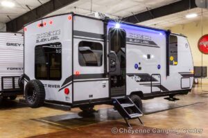 2027 Forest River Cherokee Wolf Pup Black Label 16CMBL Small Camper Exterior Image