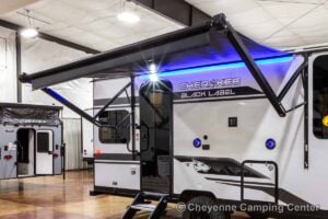 2027 Forest River Cherokee Wolf Pup Black Label 16CMBL Small Camper Exterior Image
