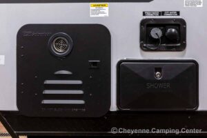 2027 Forest River Cherokee Wolf Pup Black Label 16CMBL Small Camper Exterior Image