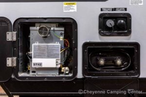 2027 Forest River Cherokee Wolf Pup Black Label 16CMBL Small Camper Exterior Image