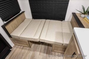 2027 Forest River Cherokee Wolf Pup Black Label 16CMBL Small Camper Interior Image