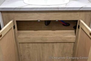 2027 Forest River Cherokee Wolf Pup Black Label 16CMBL Small Camper Interior Image