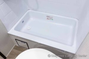 2027 Forest River Cherokee Wolf Pup Black Label 16CMBL Small Camper Interior Image