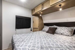 2027 Forest River Cherokee Wolf Pup Black Label 16CMBL Small Camper Interior Image