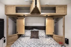 2027 Forest River Cherokee Wolf Pup Black Label 16CMBL Small Camper Interior Image
