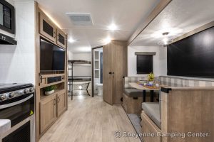 2025 Palomino SolAire Ultra Lite 2430BHS Bunkhouse Travel Trailer Interior Image