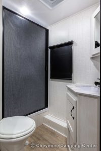 2025 Palomino SolAire Ultra Lite 2430BHS Bunkhouse Travel Trailer Interior Image