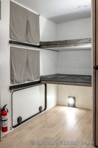 2025 Palomino SolAire Ultra Lite 2430BHS Bunkhouse Travel Trailer Interior Image