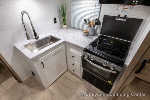 2025 Palomino SolAire Ultra Lite 2430BHS Bunkhouse Travel Trailer Interior Image