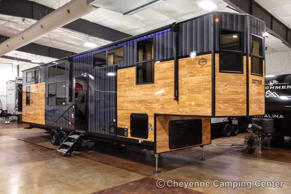 2025 Forest River Cedar Creek Cottage 41FWC 5th Wheel Destination Trailer Exterior Image