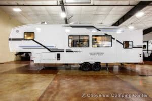 2026 Forest River Cherokee Arctic Wolf 287BH Bunkhouse Fifth Wheel Exterior Image