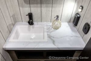 2026 Forest River Cherokee Arctic Wolf 287BH Bunkhouse Fifth Wheel Interior Image