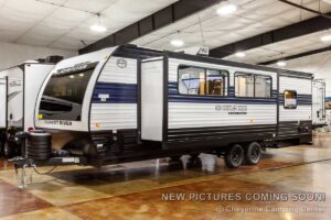 2027 Forest River Cherokee Grey Wolf 27GH Front Kitchen Travel Trailer Exterior Image