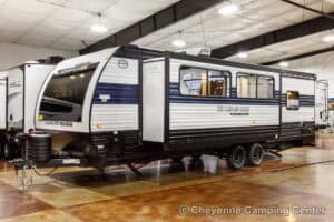 2026 Forest River Cherokee Grey Wolf 27GH Front Kitchen Travel Trailer Exterior Image