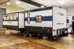 2027 Forest River Cherokee Grey Wolf 27GH Front Kitchen Travel Trailer Exterior Image