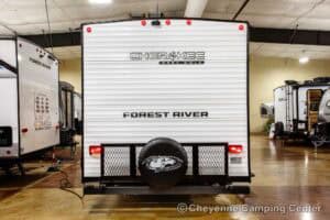 2026 Forest River Cherokee Grey Wolf 27GH Front Kitchen Travel Trailer Exterior Image