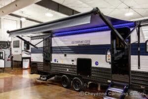 2026 Forest River Cherokee Grey Wolf 27GH Front Kitchen Travel Trailer Exterior Image