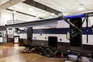 2026 Forest River Cherokee Grey Wolf 27GH Front Kitchen Travel Trailer Exterior Image