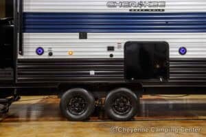 2026 Forest River Cherokee Grey Wolf 27GH Front Kitchen Travel Trailer Exterior Image