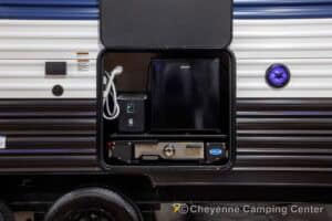 2026 Forest River Cherokee Grey Wolf 27GH Front Kitchen Travel Trailer Exterior Image