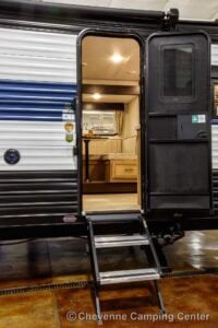 2026 Forest River Cherokee Grey Wolf 27GH Front Kitchen Travel Trailer Exterior Image
